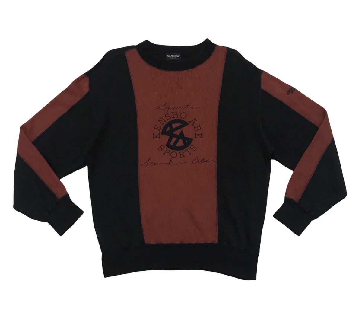 Japanese Brand × Kensho Abe × Vintage Vintage Kensho Abe sweatshirt embroidery big logo Size US M / EU 48-50 / 2 - 6 Thumbnail