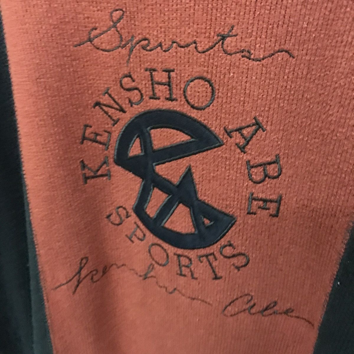 Japanese Brand × Kensho Abe × Vintage Vintage Kensho Abe sweatshirt embroidery big logo Size US M / EU 48-50 / 2 - 7 Thumbnail