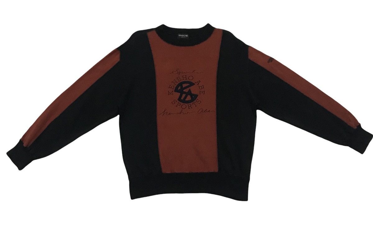 Japanese Brand × Kensho Abe × Vintage Vintage Kensho Abe sweatshirt embroidery big logo Size US M / EU 48-50 / 2 - 5 Thumbnail