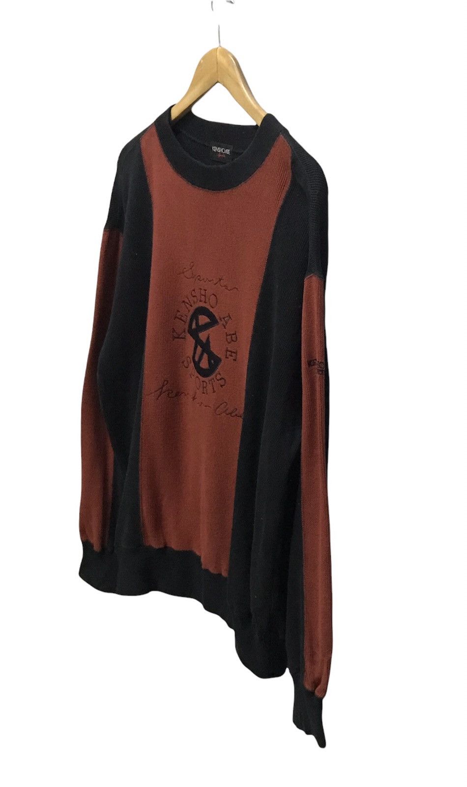 Japanese Brand × Kensho Abe × Vintage Vintage Kensho Abe sweatshirt embroidery big logo Size US M / EU 48-50 / 2 - 4 Thumbnail