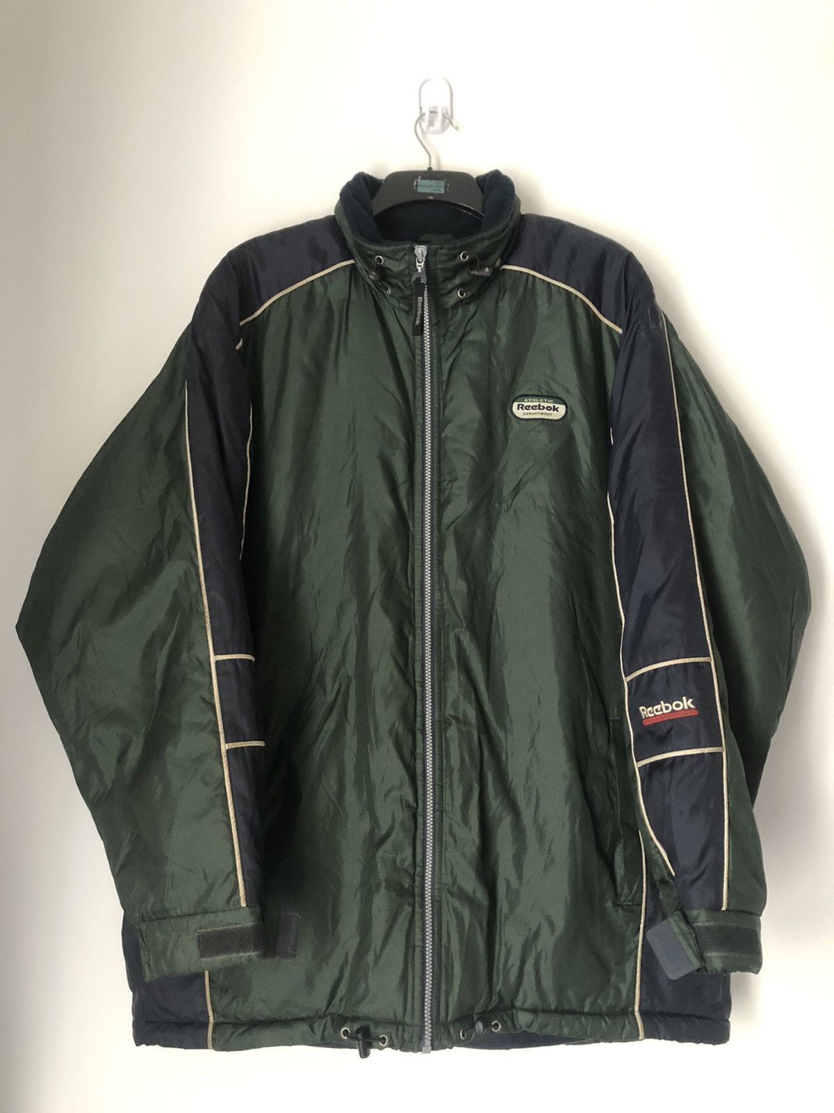 Reebok × Vintage Reebok athletic vintage down jacket 90s Size US L / EU 52-54 / 3 - 1 Thumbnail