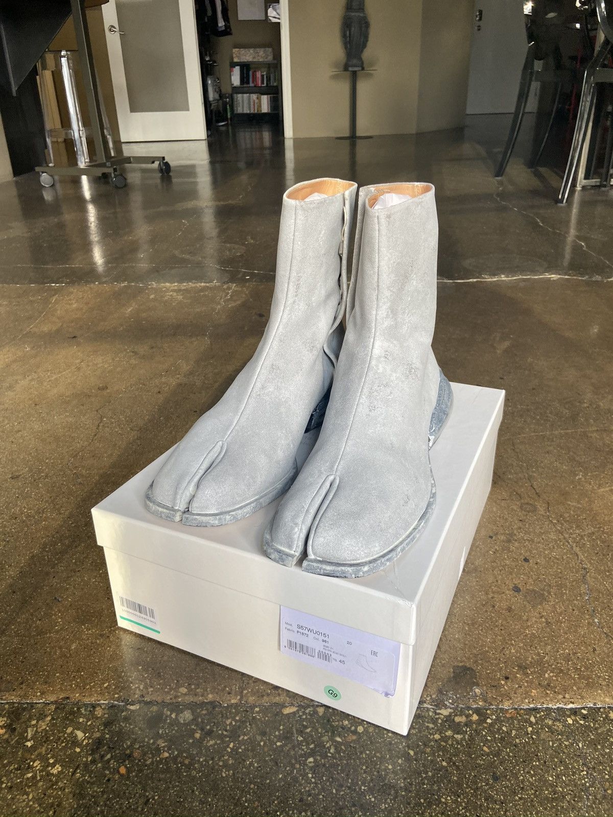 Maison Margiela メンズ ヴィンテージレザーTabi 45サイズ限定 Maison Margiela Tabi 45 | Grailed