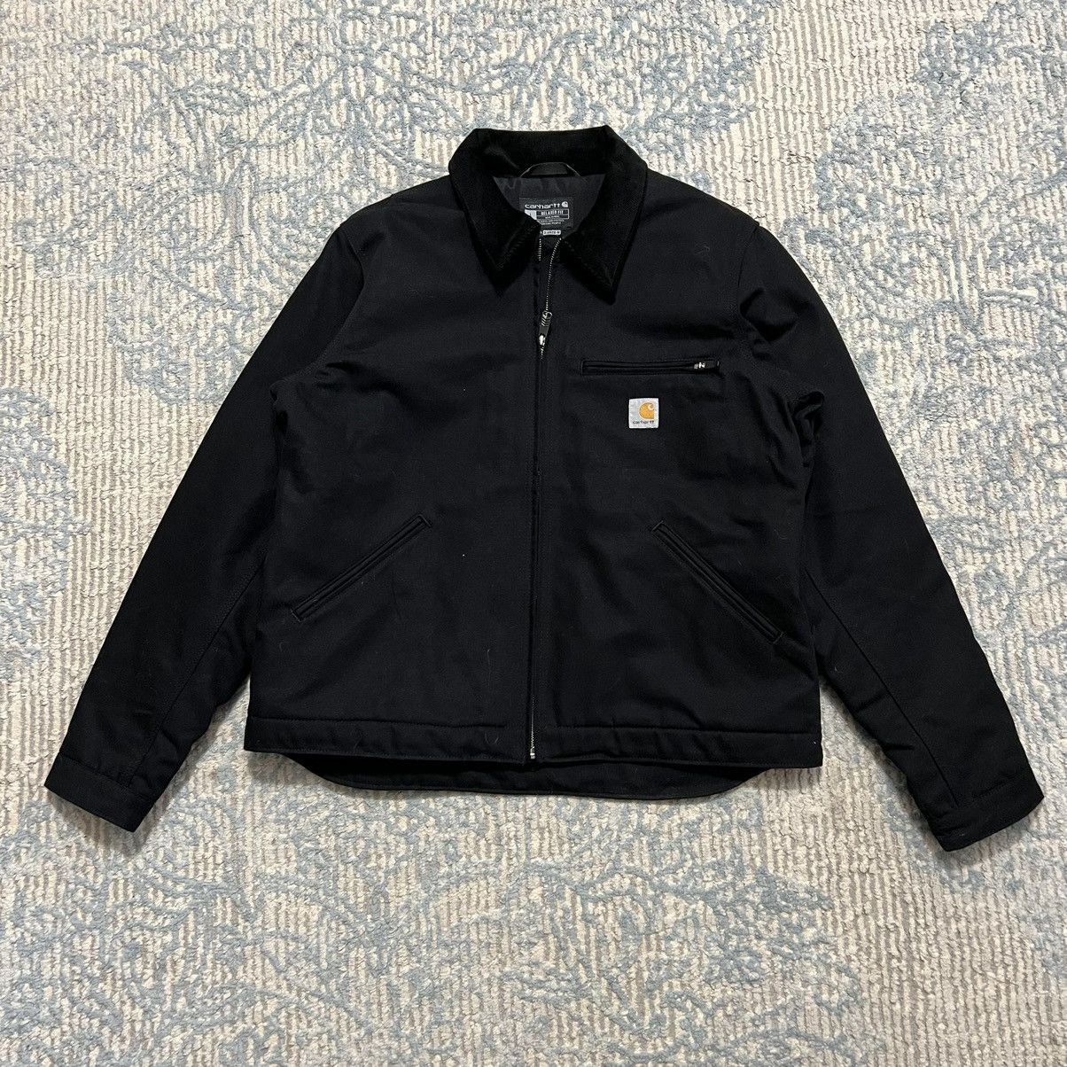 Carhartt Vintage Carhartt Detroit Jacket Black on Black Collar | Grailed