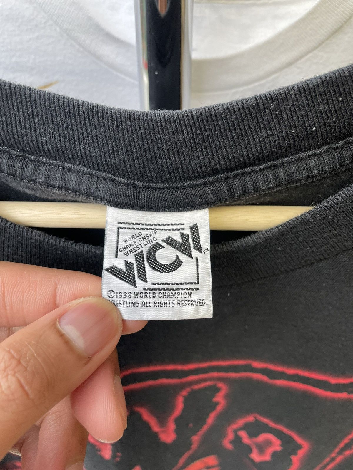 Vintage × WCW/nWo × WWE Vintage 1998 WCW WWF NWO New World Order Graphic Tee Size XL Size US XL / EU 56 / 4 - 2 Thumbnail