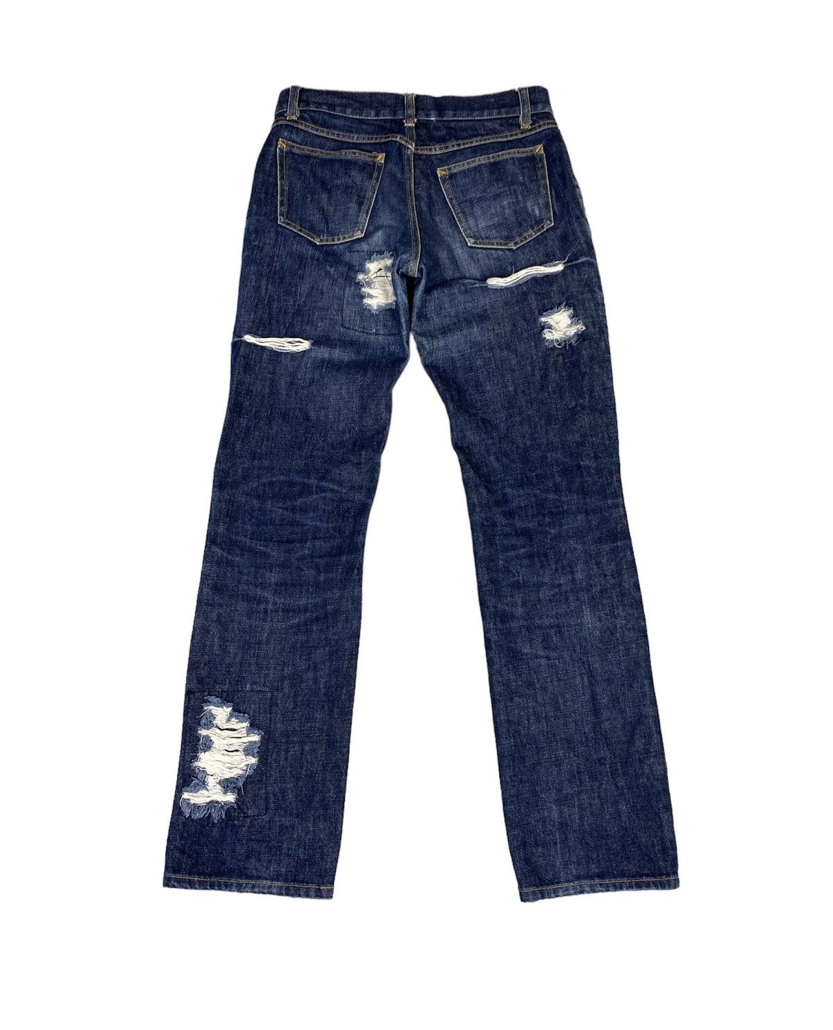 Number (N)ine × Takahiromiyashita The Soloist. Number (N)ine Distressed Denim Jeans. S063 Size US 29 - 2 Thumbnail