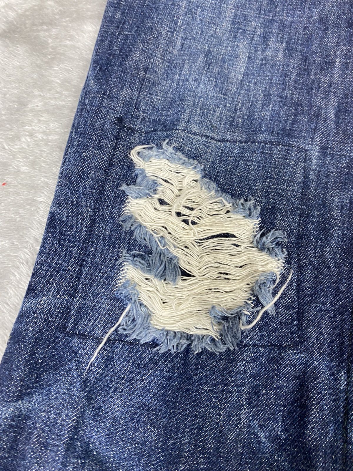 Number (N)ine × Takahiromiyashita The Soloist. Number (N)ine Distressed Denim Jeans. S063 Size US 29 - 3 Thumbnail