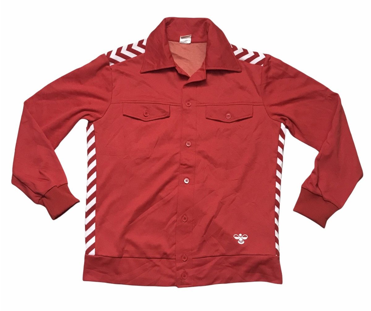 Hummel × Vintage Vintage Hummel sidetape tracktop button up Size US M / EU 48-50 / 2 - 5 Thumbnail