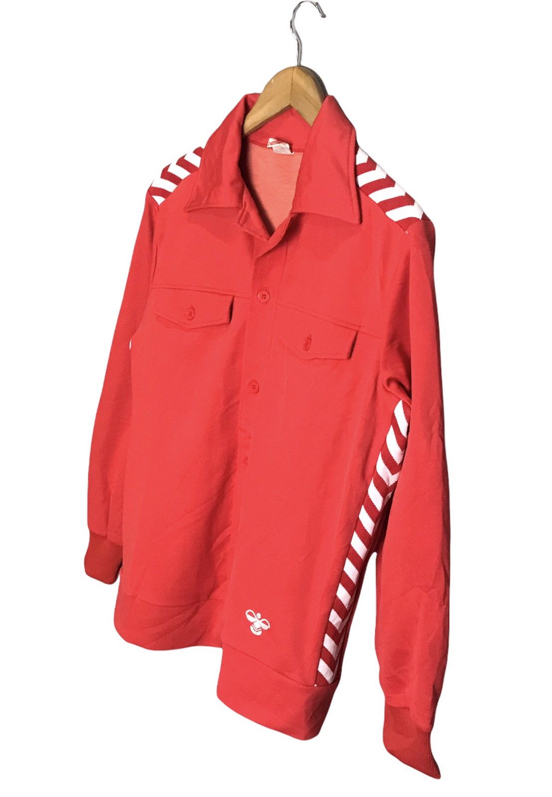 Hummel × Vintage Vintage Hummel sidetape tracktop button up Size US M / EU 48-50 / 2 - 4 Thumbnail