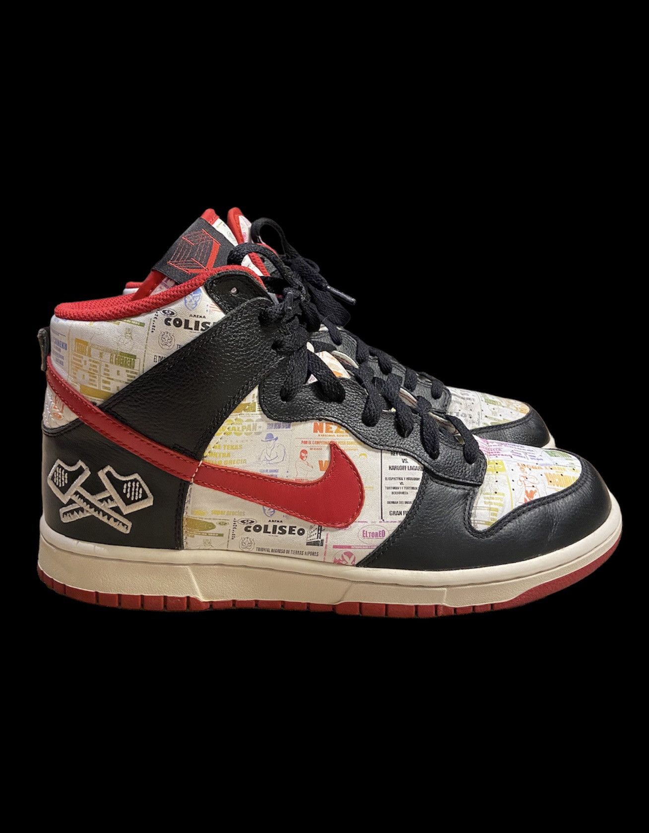 lucha libre dunks