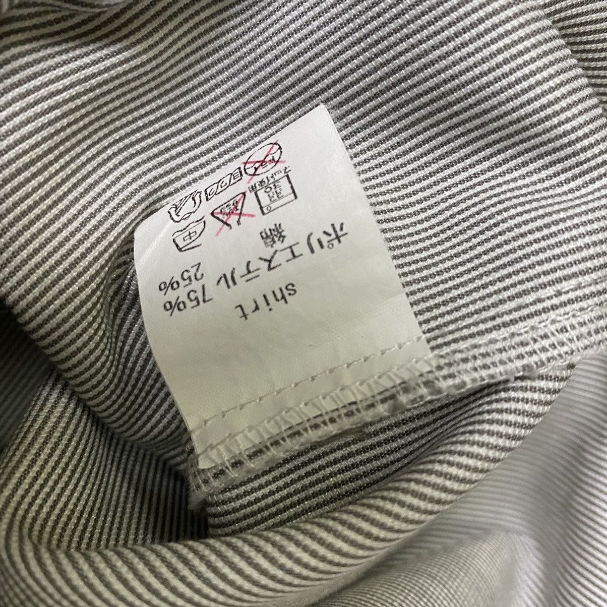 vintage coca cola stripes worker shirt