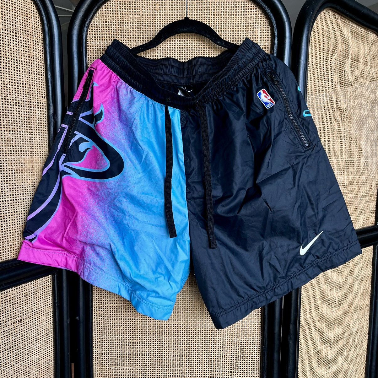NBA × Nike Miami Heat South Beach NBA x Nike ‘20 City Edition Shorts Size US 34 / EU 50 - 1 Thumbnail