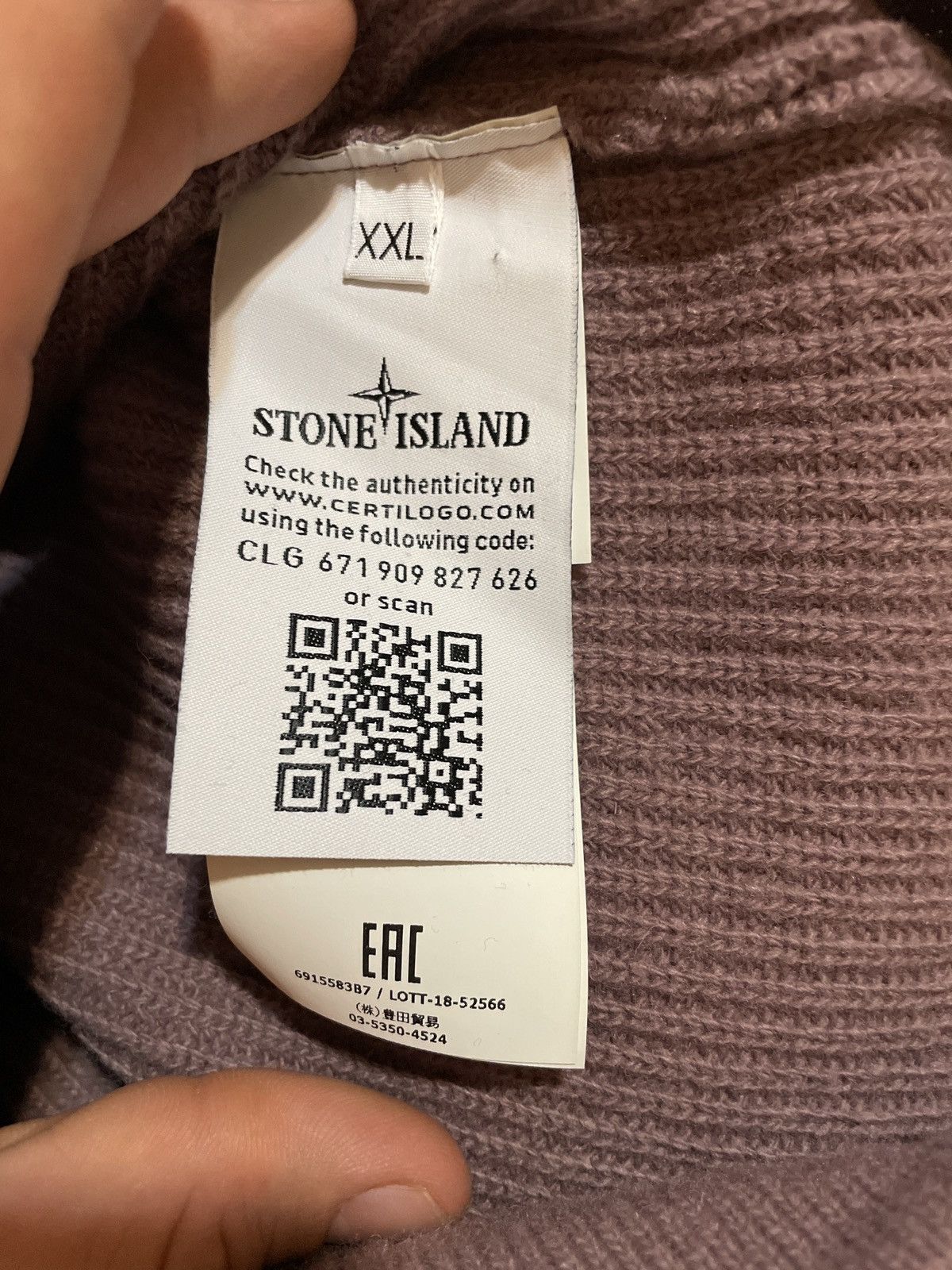 Stone Island Stone Island X Barney NYC knitted sweater exclusive Size US XXL / EU 58 / 5 - 7 Preview