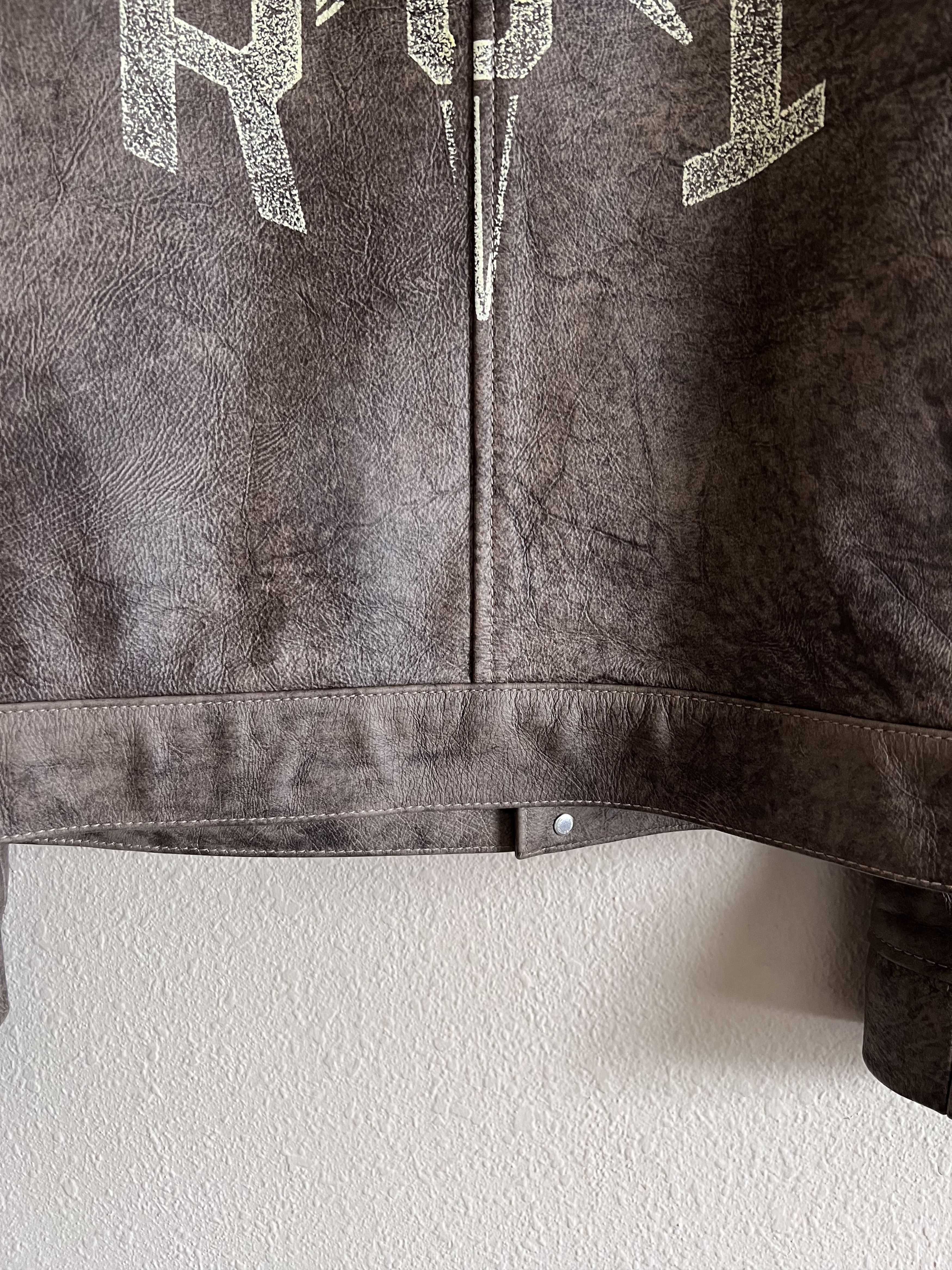 Reese Cooper Reese Cooper RCI Compass Leather Cargo Jacket in Brown Size US M / EU 48-50 / 2 - 9 Thumbnail