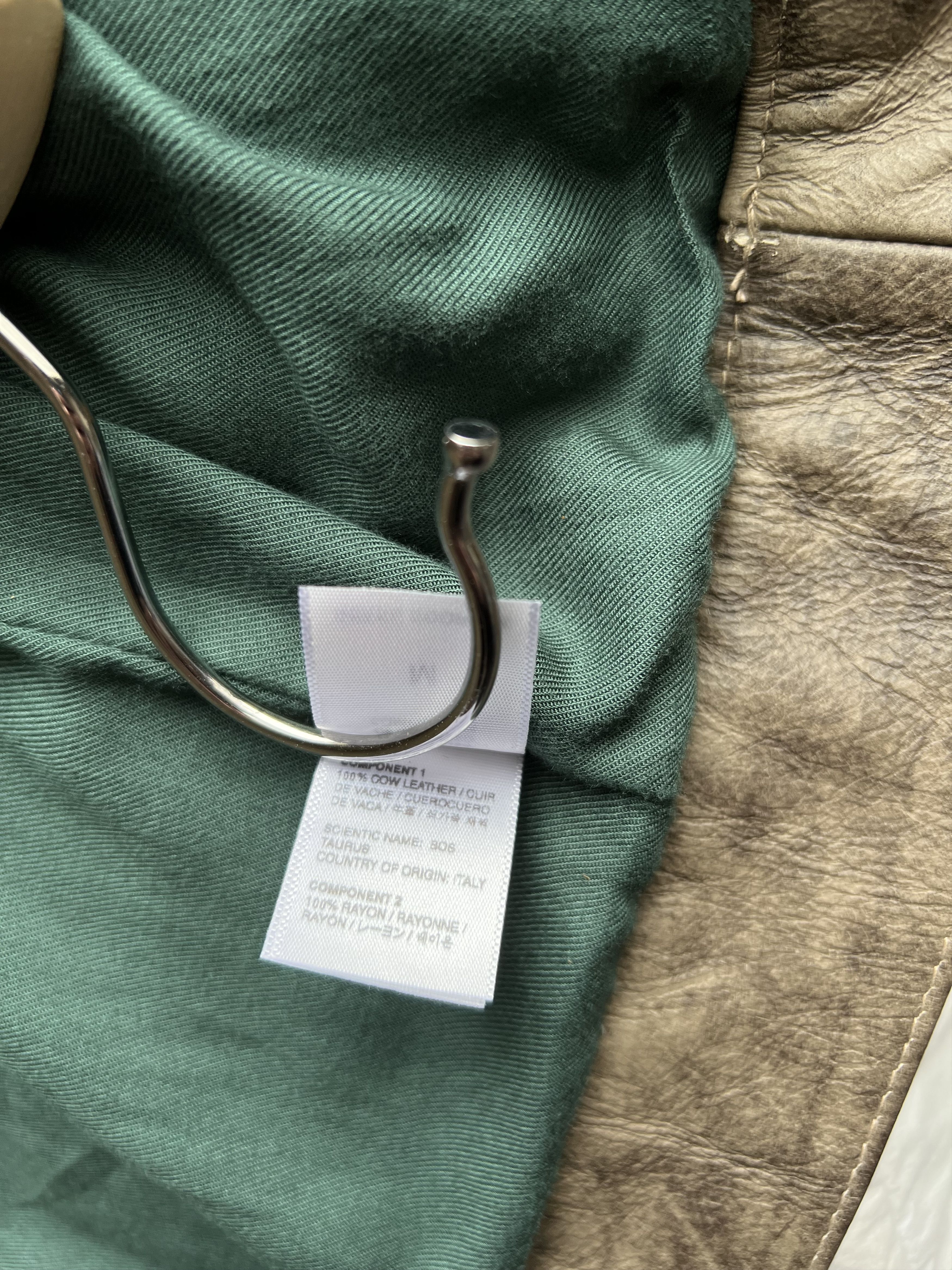 Reese Cooper Reese Cooper RCI Compass Leather Cargo Jacket in Brown Size US M / EU 48-50 / 2 - 12 Thumbnail