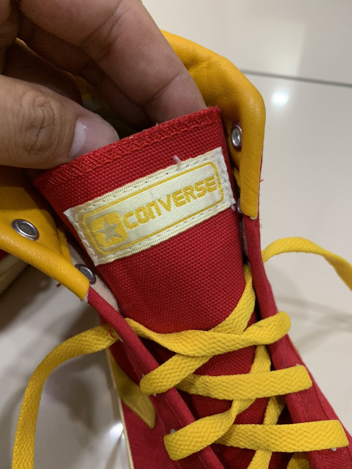 Converse VTG 1980s CONVERSE UNDER LICENSE MADE KOREA NEAR MINT SHOES Size US 8.5 / EU 41-42 - 8 Thumbnail