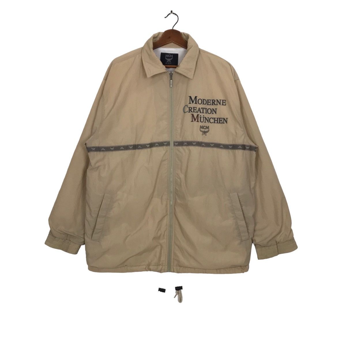 MCM × Vintage Vintage MCM Modern Creation Munchen Jacket Big Logo Size US L / EU 52-54 / 3 - 3 Thumbnail