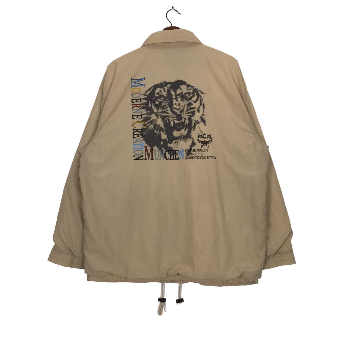 MCM × Vintage Vintage MCM Modern Creation Munchen Jacket Big Logo Size US L / EU 52-54 / 3 - 14 Thumbnail