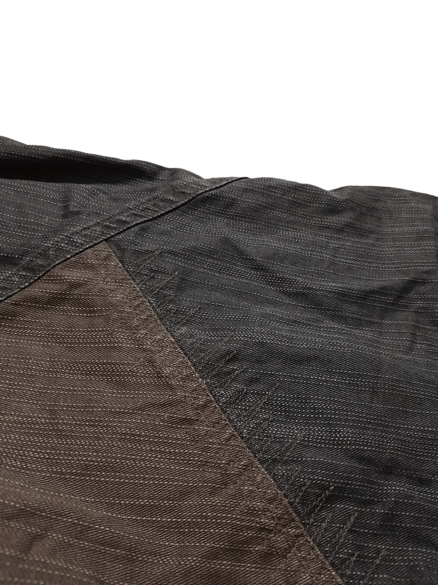 Japanese Brand × Seditionaries Berning Sho Patchwork Punk Shirt Button Down (E728) Size US L / EU 52-54 / 3 - 5 Thumbnail