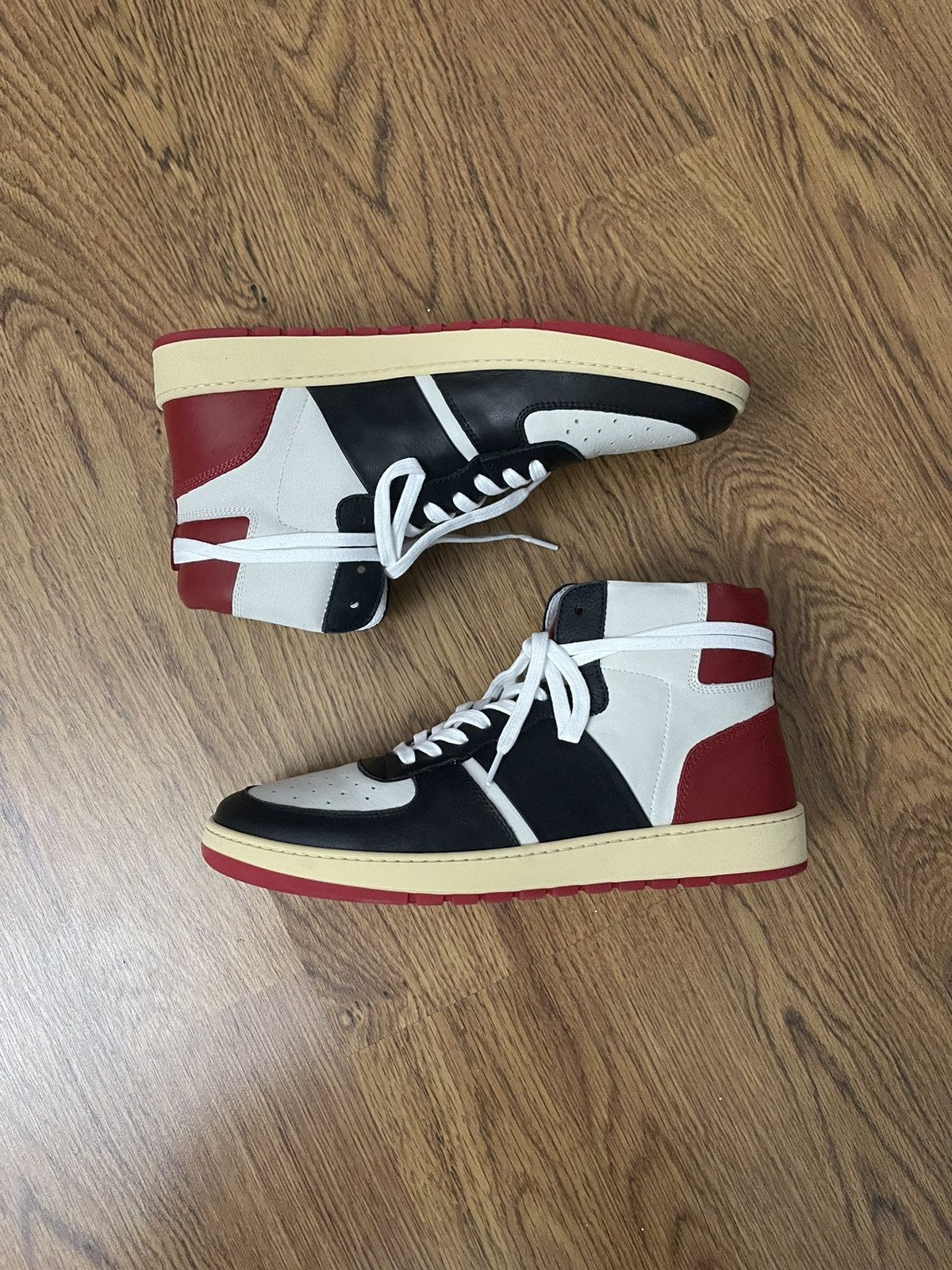 image of Pillar Destroyer High Top Sneaker Collegium Varsity Red V2, Men's (Size 9)