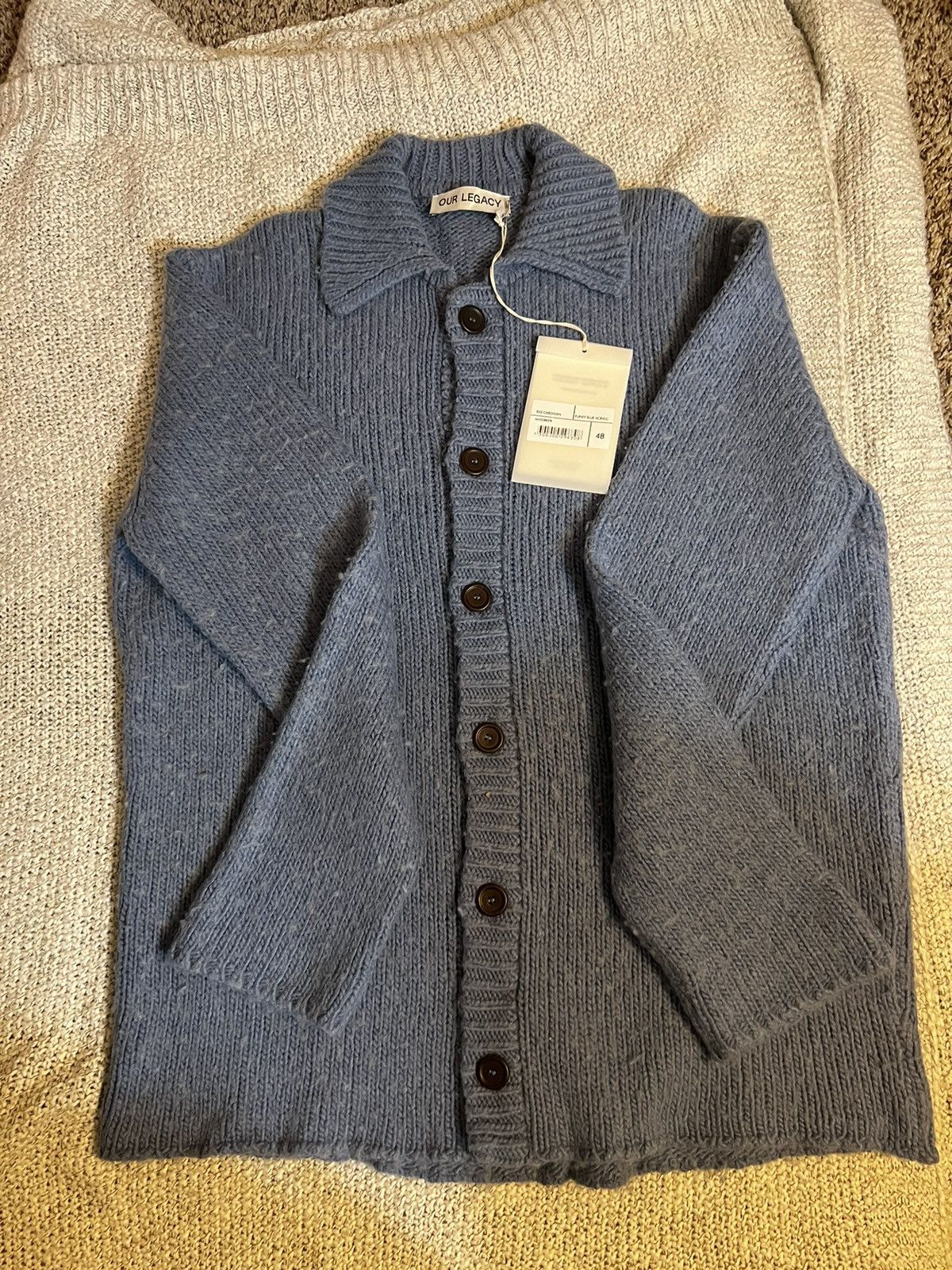 our legacy big cardigan FUNKY BLUE 48 Our Legacy - Cardigan Baby