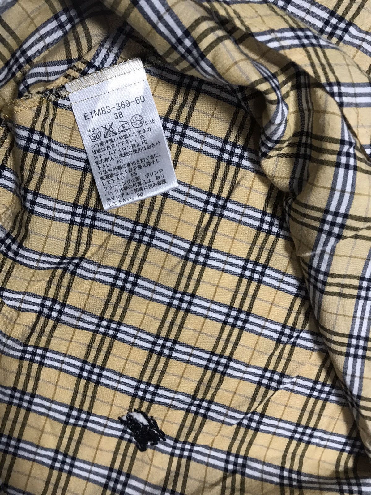 Burberry Burberry bLue label blouse 5 buttons Top ladies Nova Checker Size XS / US 0-2 / IT 36-38 - 8 Thumbnail