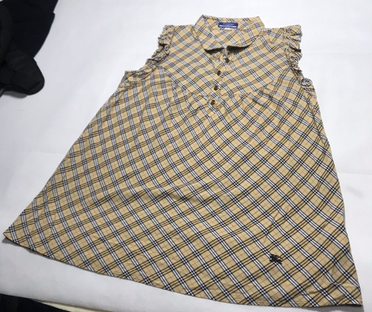 Burberry Burberry bLue label blouse 5 buttons Top ladies Nova Checker Size XS / US 0-2 / IT 36-38 - 4 Thumbnail