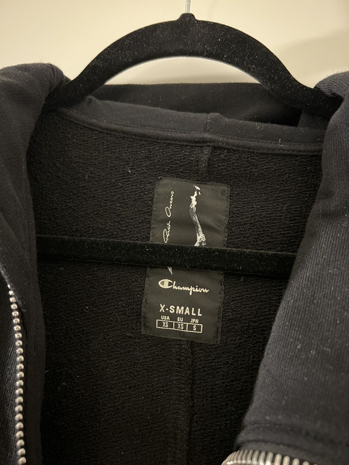 Champion × Rick Owens Rick Owens Champion Mountain Zip Up Hoodie Size US XS / EU 42 / 0 - 4 Thumbnail