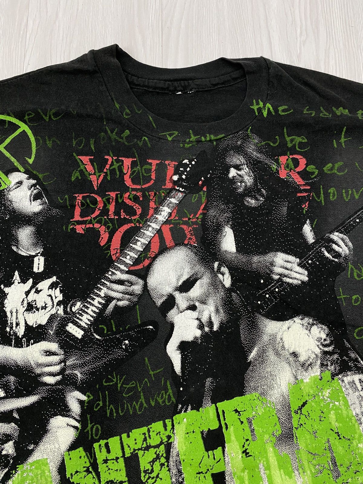Guns N' Roses × Iron Maiden × Metallica Pantera overprint vintage shirt 90’ single stitch Size US XL / EU 56 / 4 - 4 Thumbnail