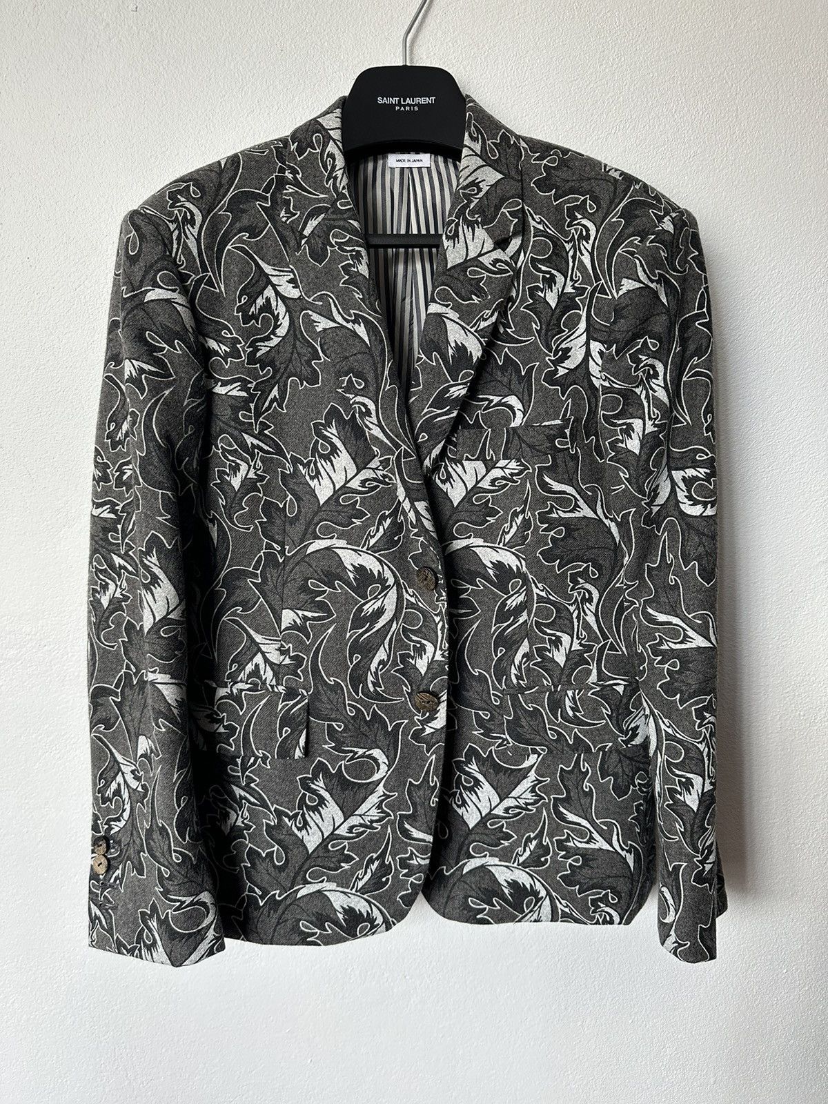Thom Browne Leaf Print Blazer