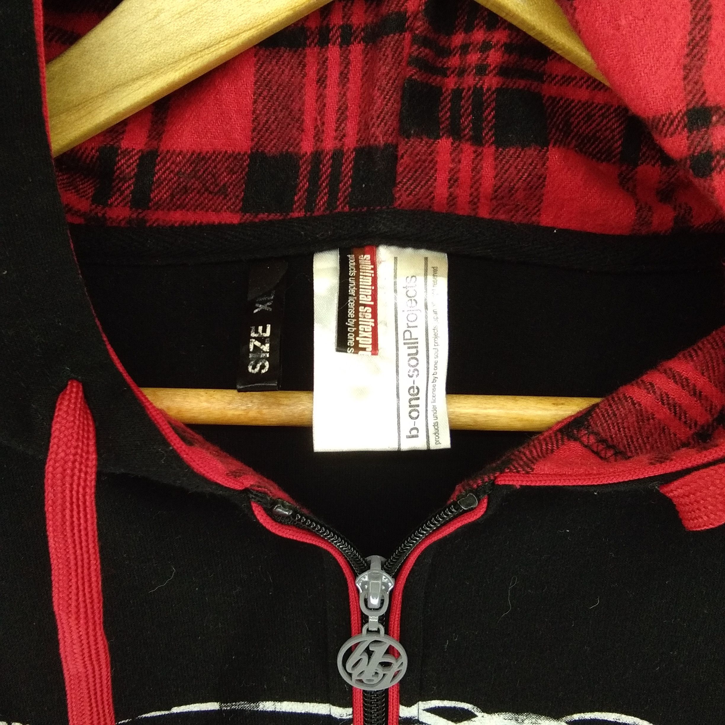 Japanese Brand B One Soul Project Full Zip Hooded Size US L / EU 52-54 / 3 - 4 Thumbnail