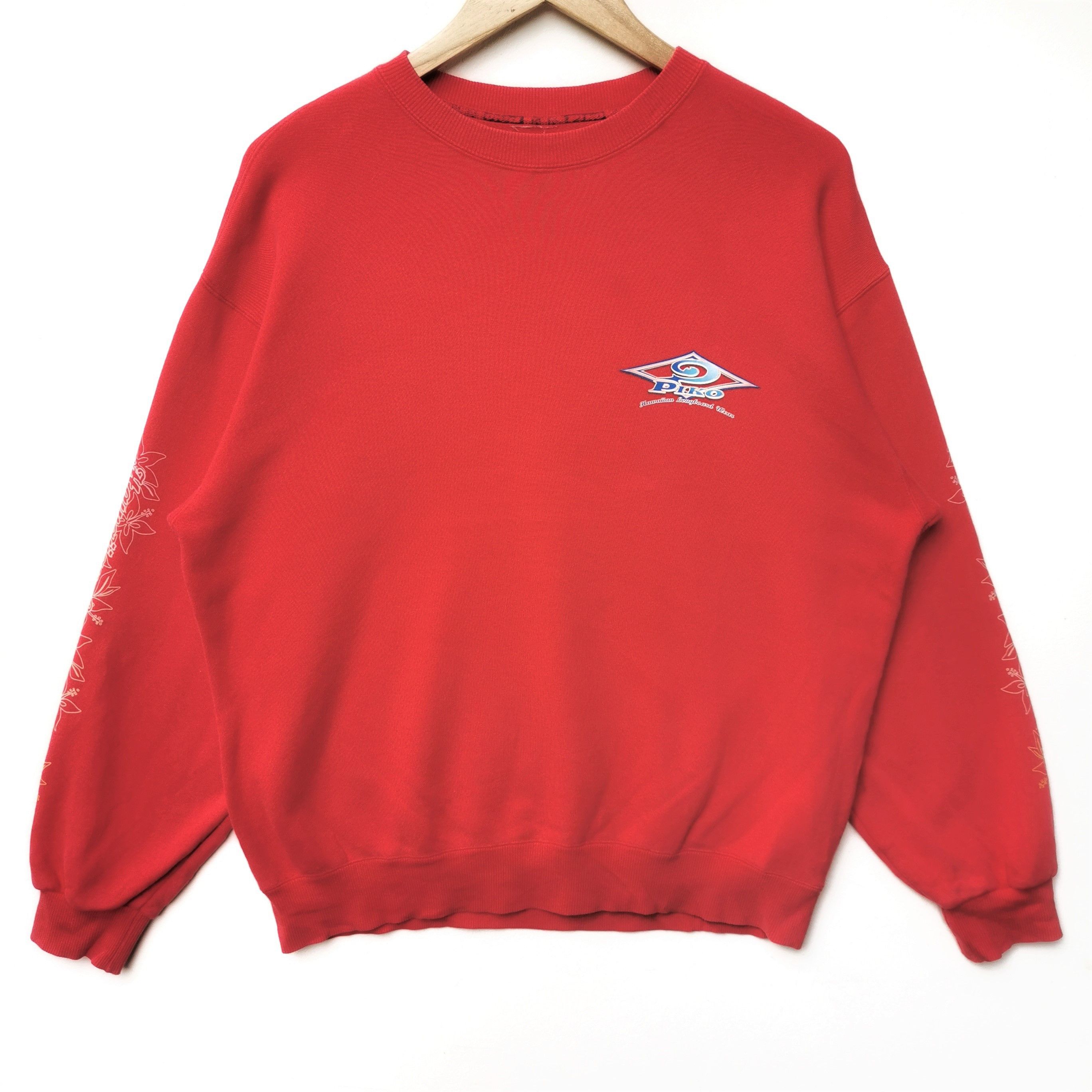 Vintage Vintage PIKO sweatshirt big logo spellout..hawaii Size US L / EU 52-54 / 3 - 1 Thumbnail