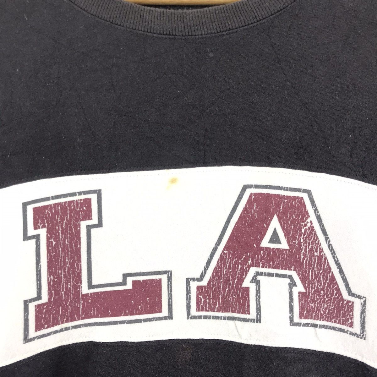 Japanese Brand Via.J Sweatshirt Big LA Printed Crew neck XXL Size Pullover Size US XXL / EU 58 / 5 - 4 Thumbnail
