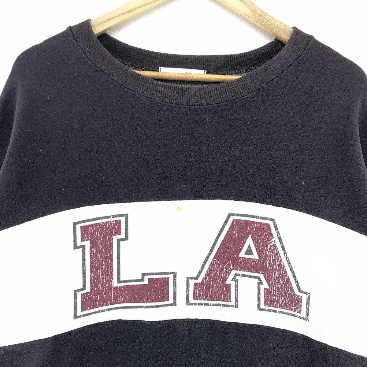 Japanese Brand Via.J Sweatshirt Big LA Printed Crew neck XXL Size Pullover Size US XXL / EU 58 / 5 - 3 Thumbnail