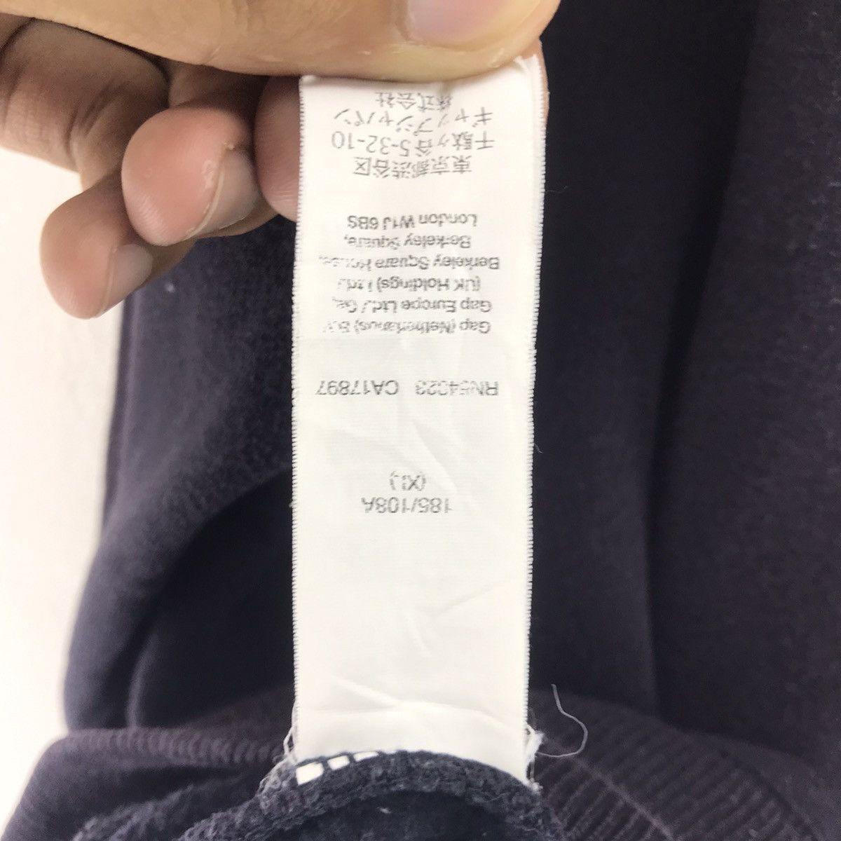 Gap Gap Hoodie Big Logo Size US XL / EU 56 / 4 - 7 Thumbnail