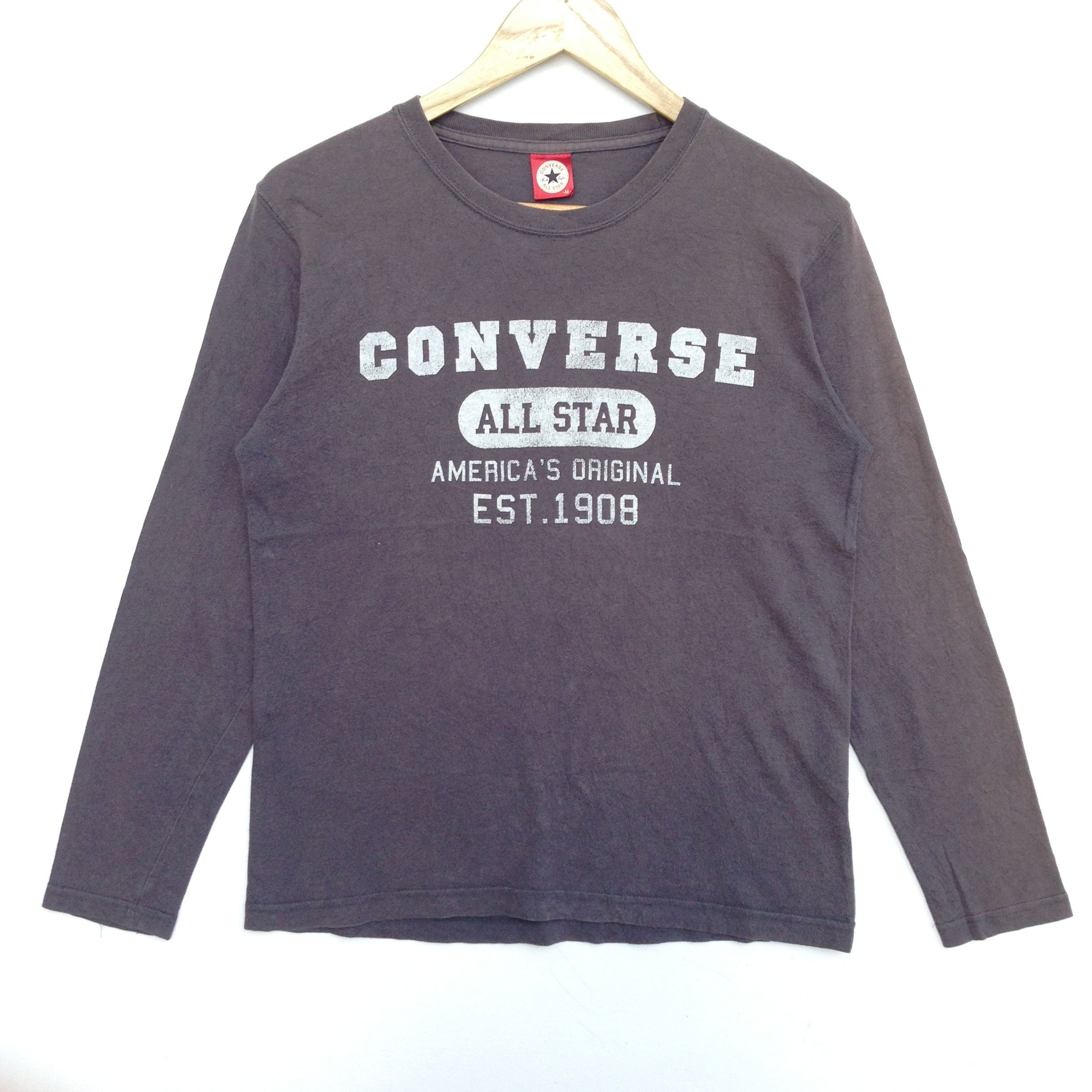 Converse Converse Big Logo Converse Long Sleeve Size US M / EU 48-50 / 2 - 1 Thumbnail