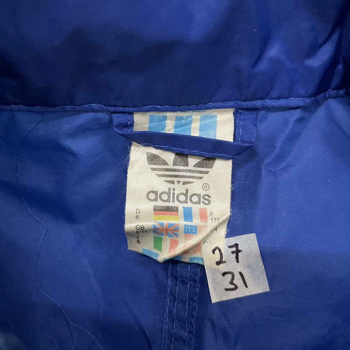 Adidas Vintage Adidas Trefoil Windbreaker Size US XL / EU 56 / 4 - 9 Thumbnail