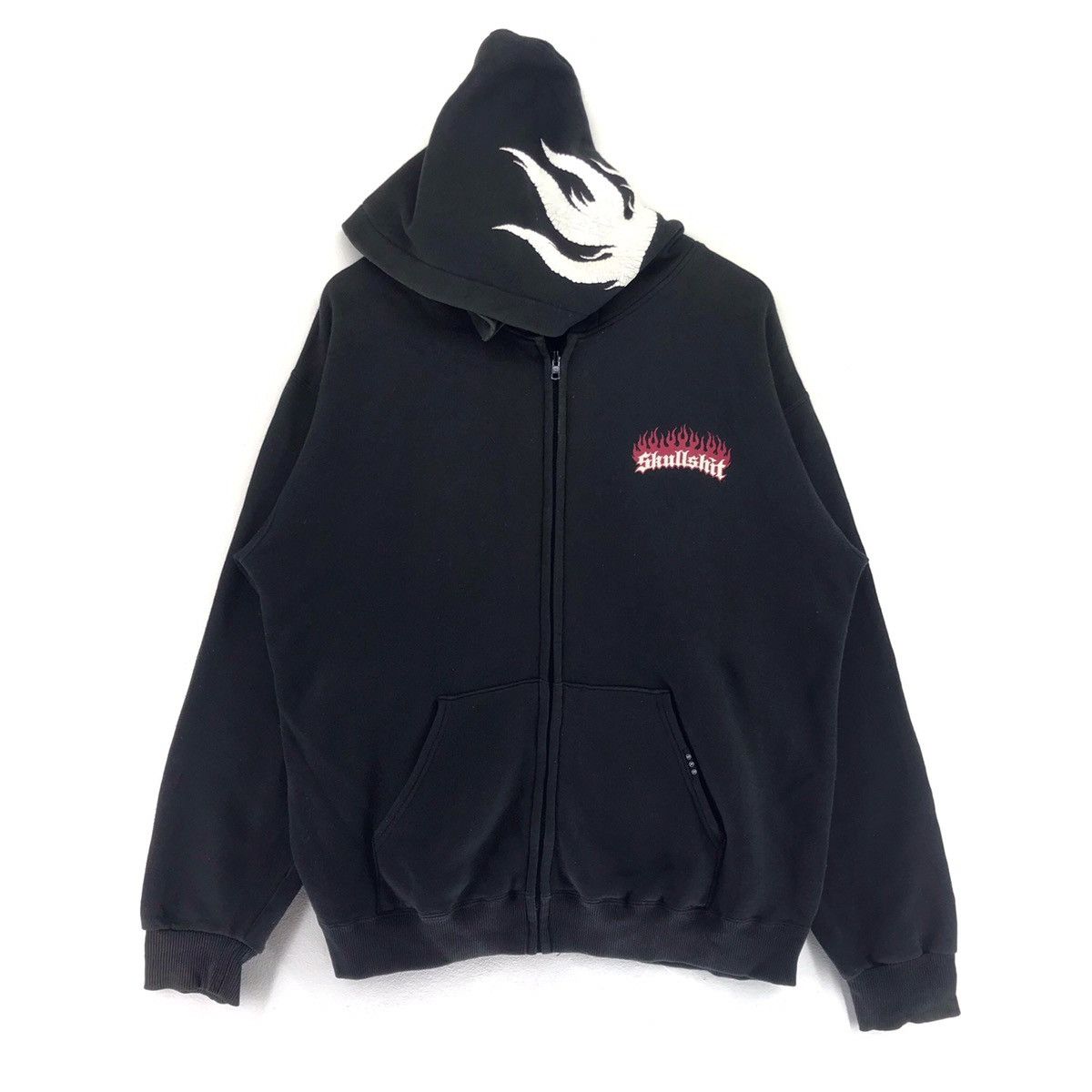 Japanese Brand Skullshit Hardliner Hoodies Size US XL / EU 56 / 4 - 3 Thumbnail