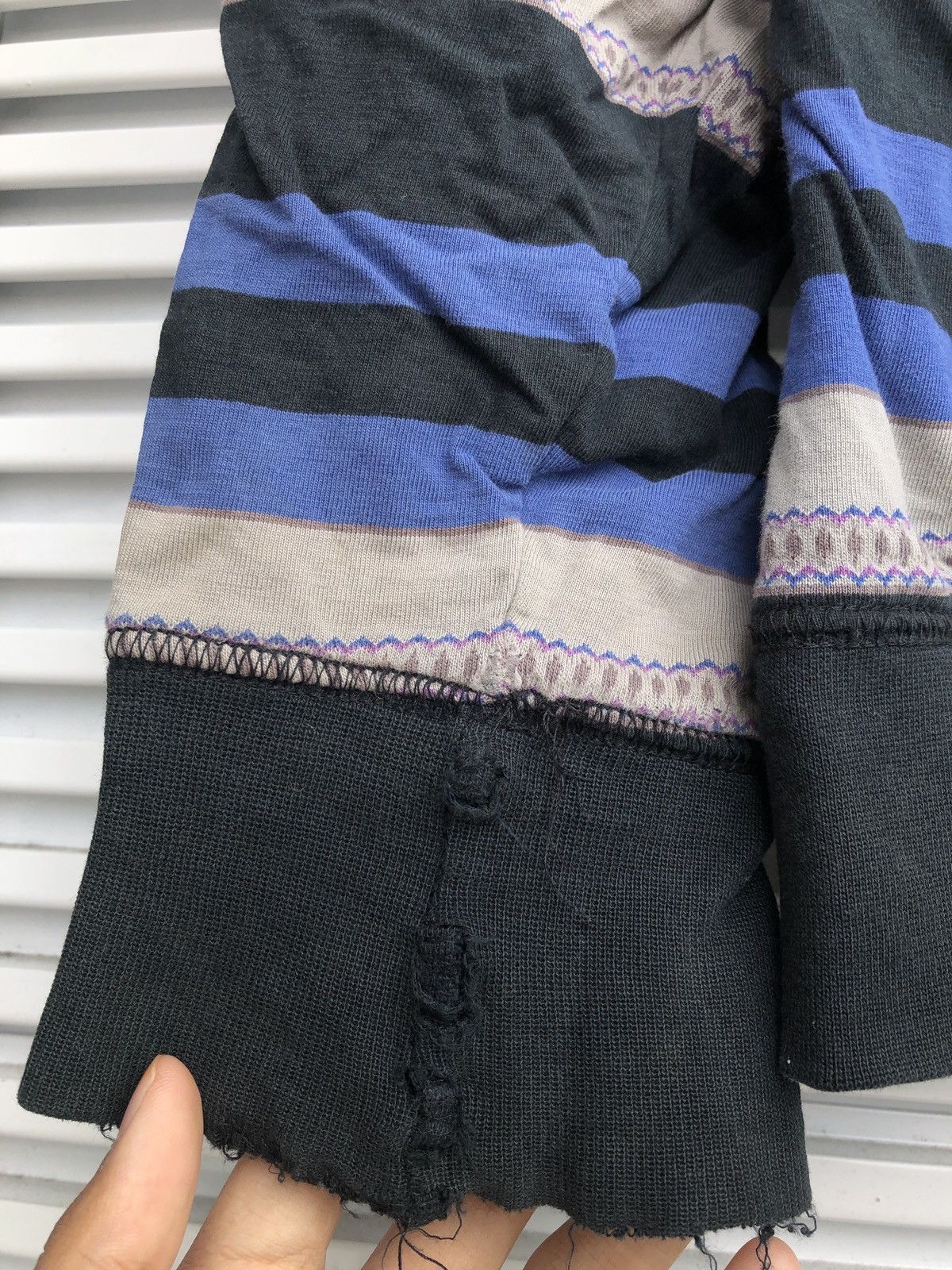 Stussy Vintage Stussy Striped Hoodies / Travis Flacko Scott Size US M / EU 48-50 / 2 - 5 Thumbnail