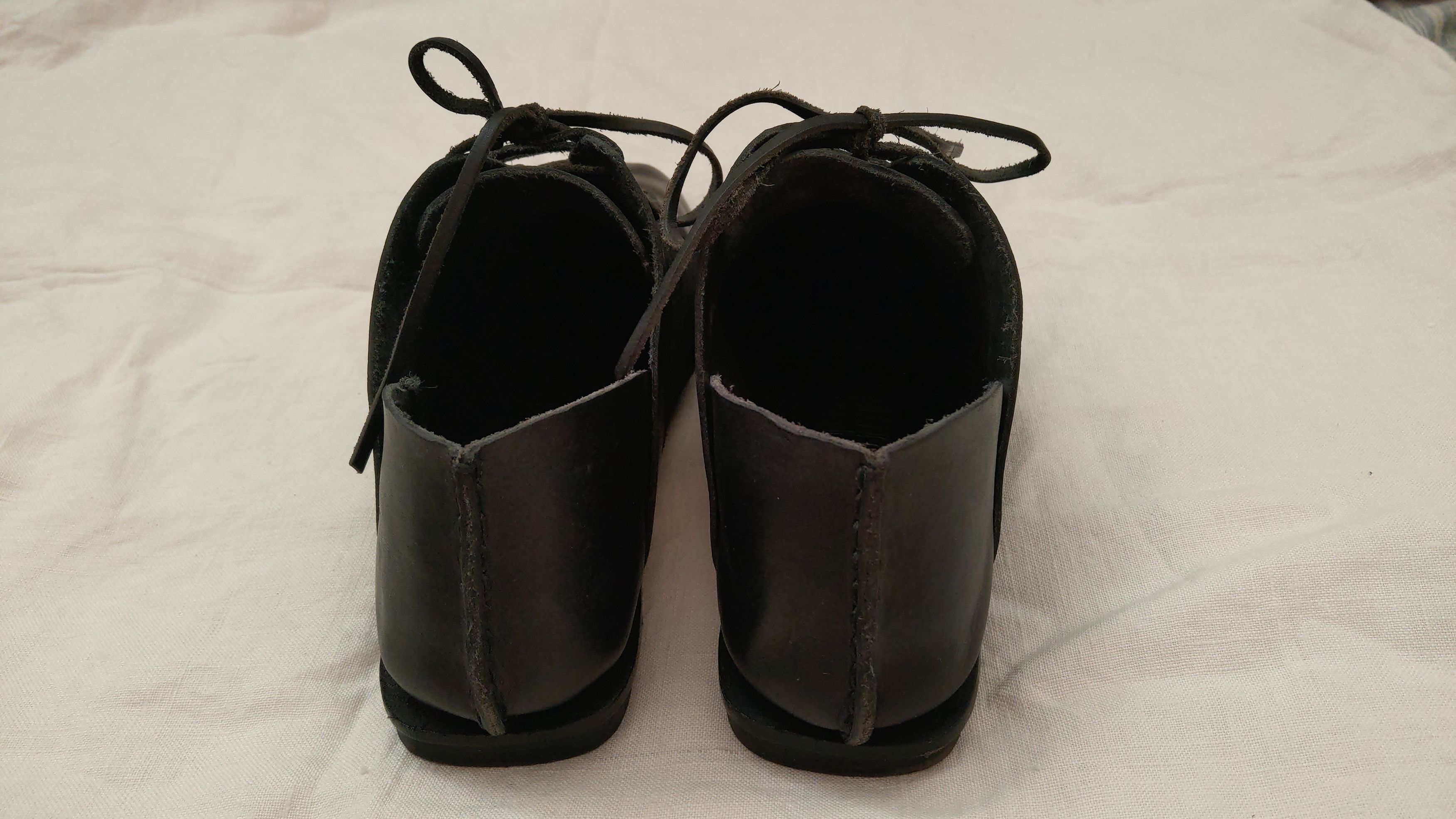Leather Artisanal Leather Shoes Petrucha Darkfashion Goth Opium Noir Size US 7.5 / EU 40-41 - 4 Thumbnail