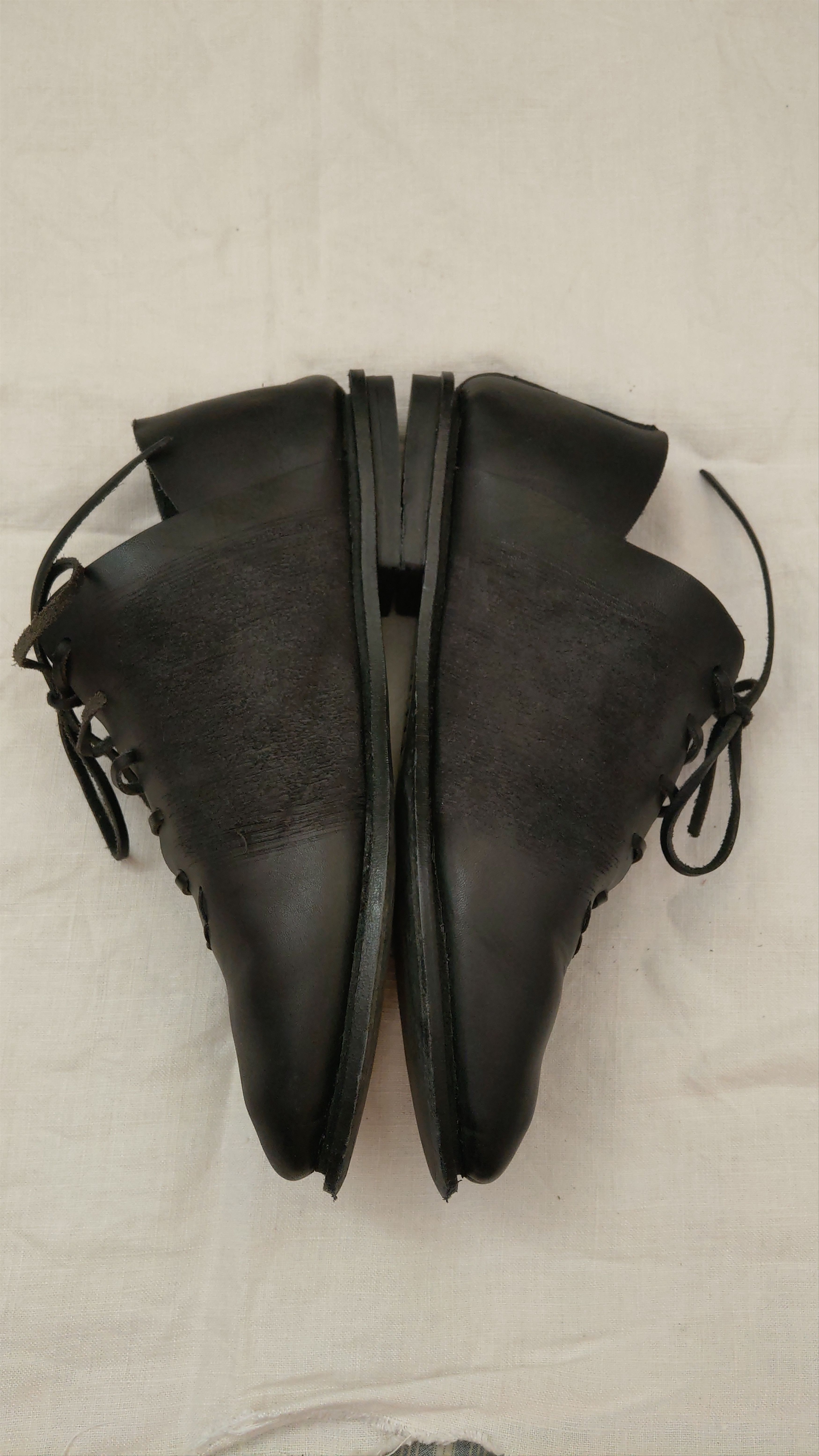 Leather Artisanal Leather Shoes Petrucha Darkfashion Goth Opium Noir Size US 7.5 / EU 40-41 - 9 Thumbnail