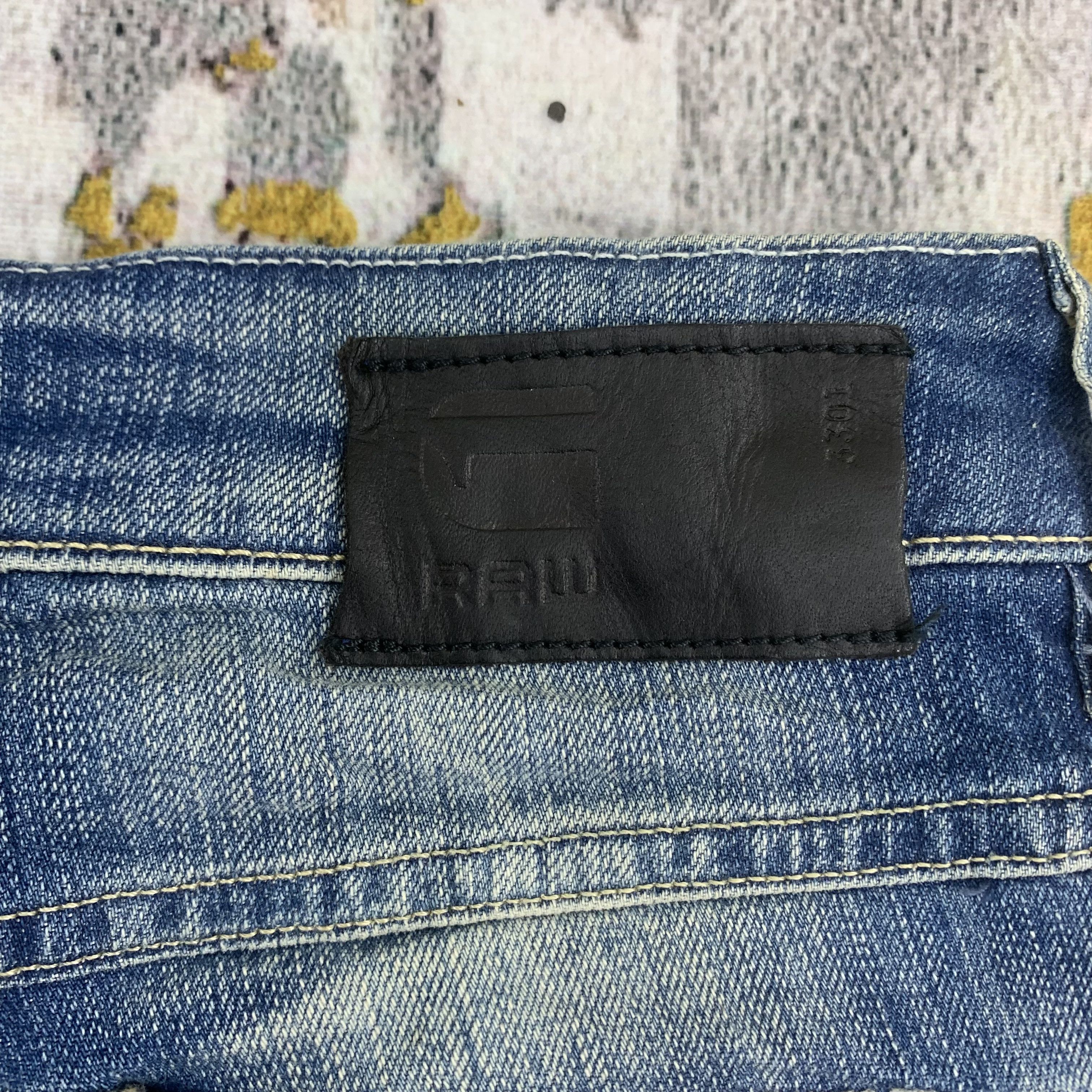 G-Star Distressed Denim Blue Jeans G Star Raw Ripped Womenswear Size 26" / US 2 / IT 38 - 6 Thumbnail