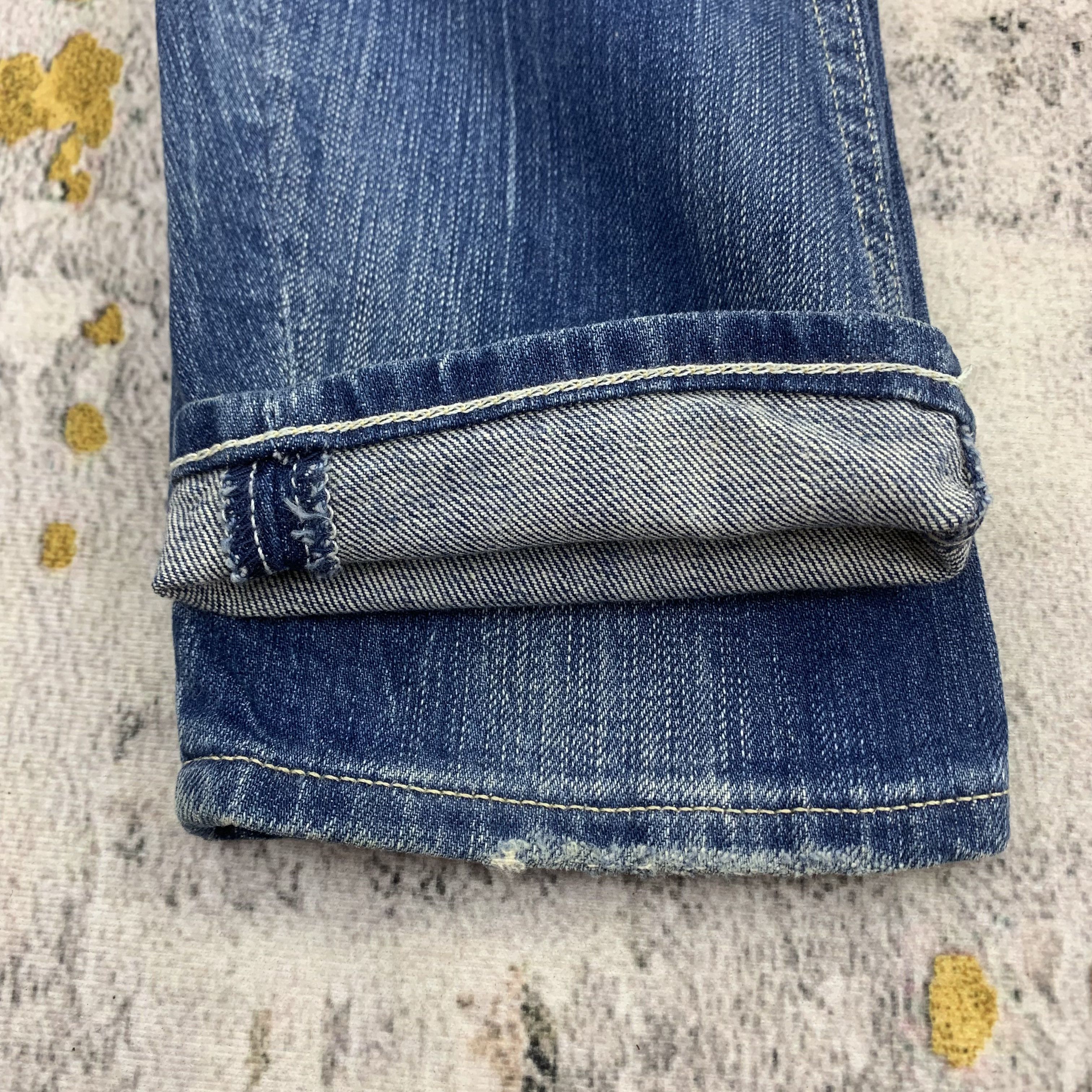 G-Star Distressed Denim Blue Jeans G Star Raw Ripped Womenswear Size 26" / US 2 / IT 38 - 8 Thumbnail