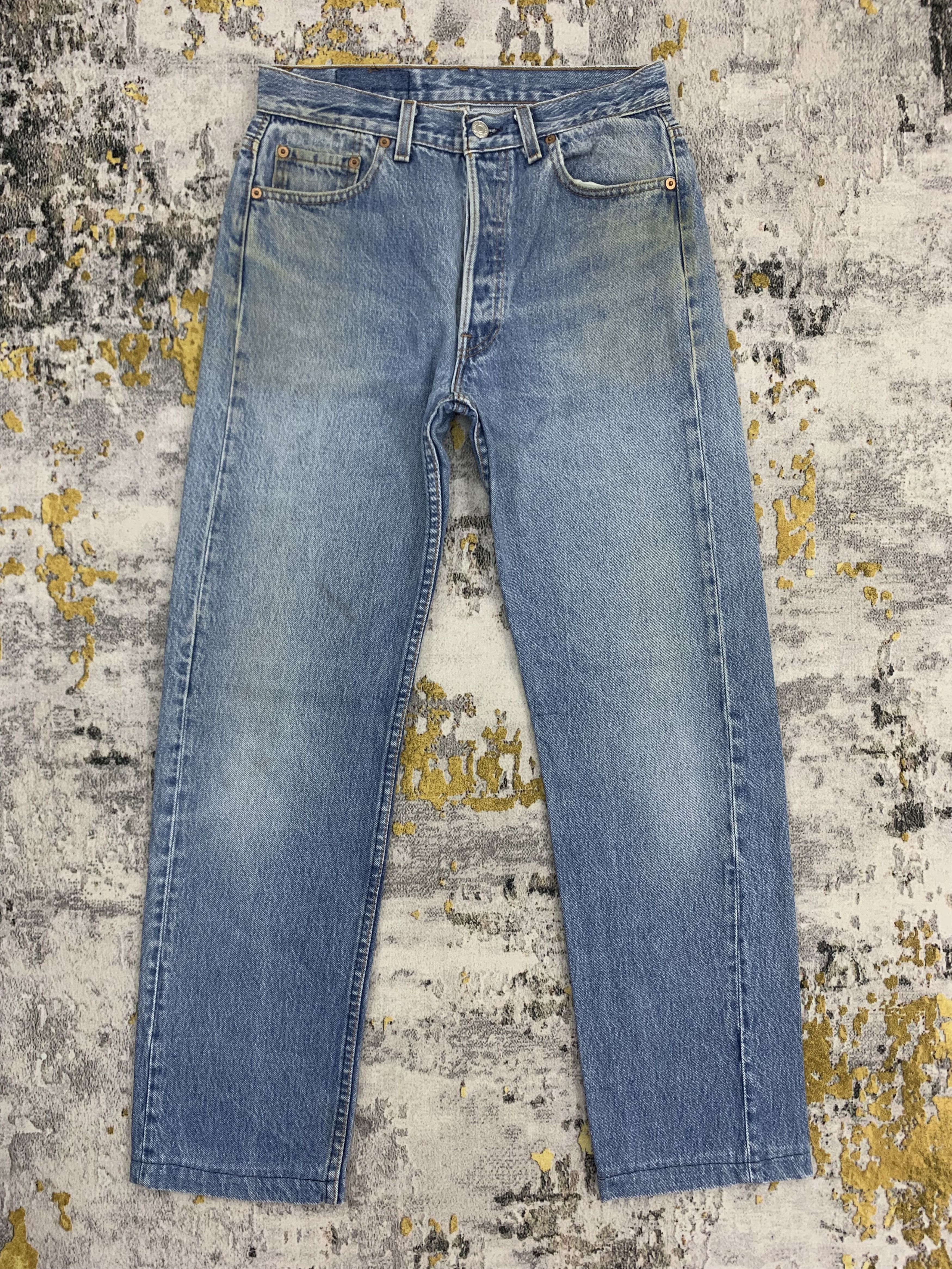 Levi's Vintage Levi's 501 Red Tab Blue Denim Selvedge Jeans Size US 28 / EU 44 - 1 Thumbnail