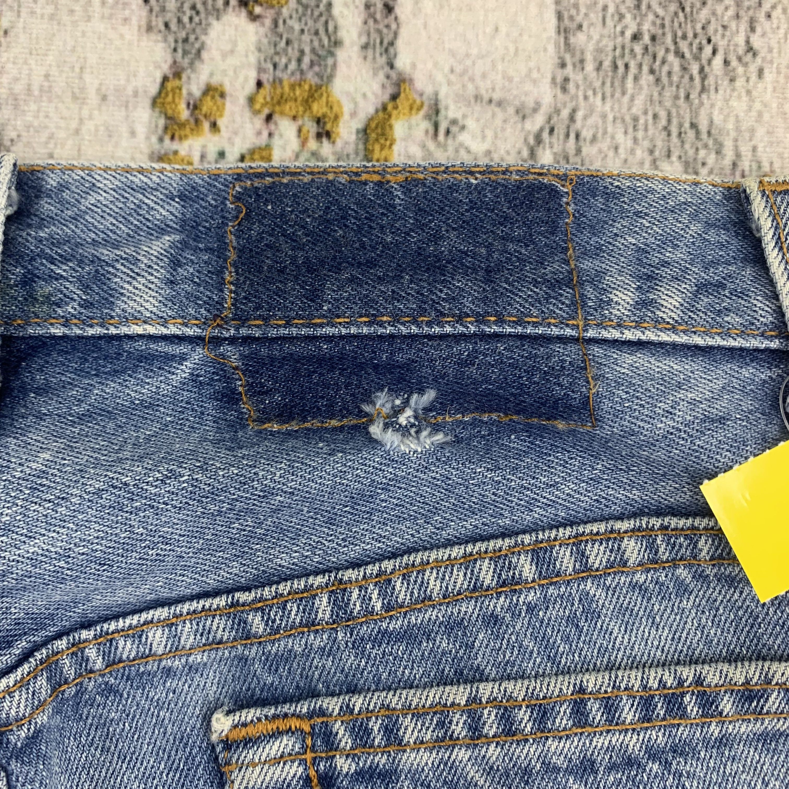 Levi's Vintage Levi's 501 Red Tab Blue Denim Selvedge Jeans Size US 28 / EU 44 - 7 Thumbnail