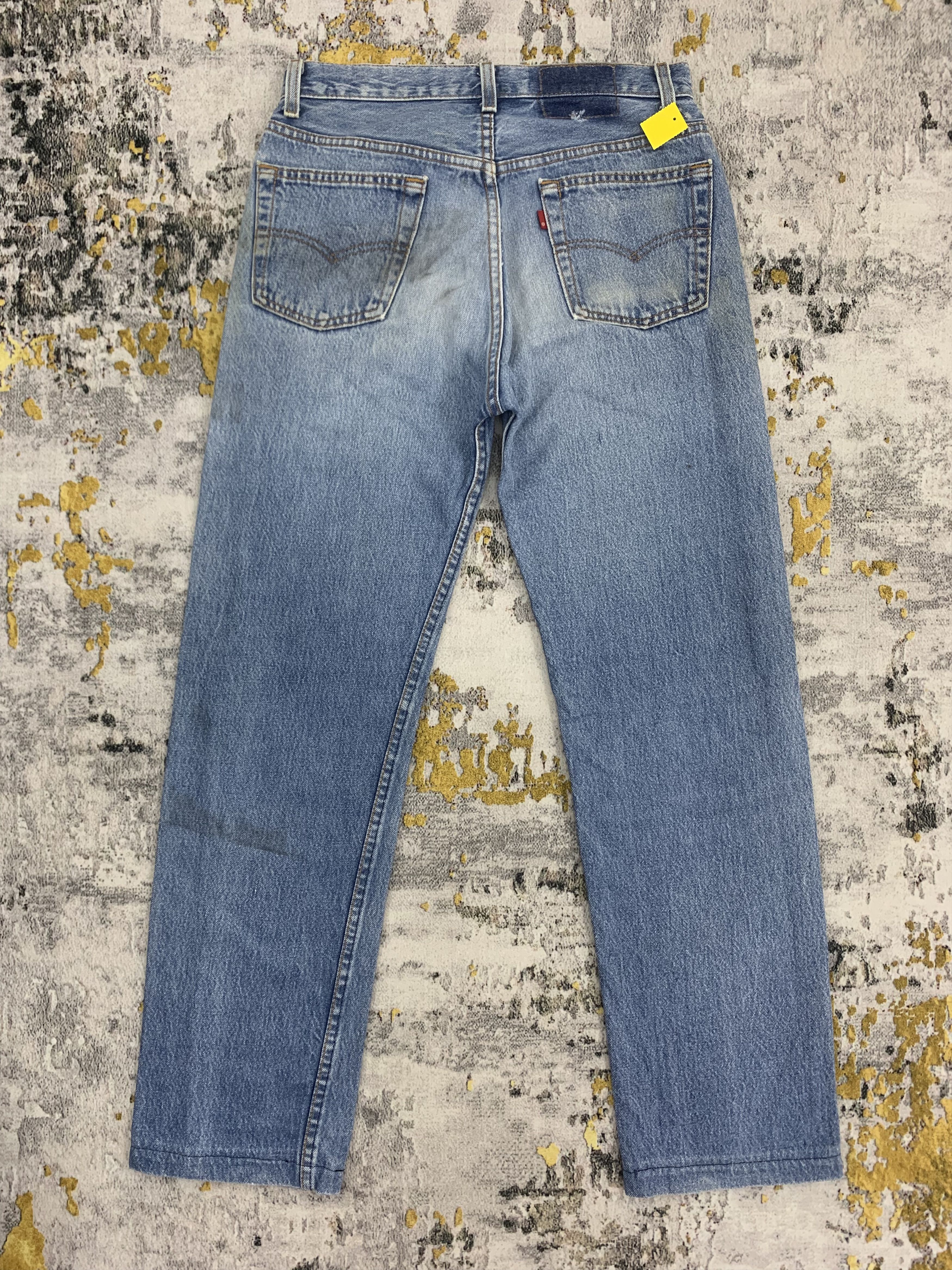 Levi's Vintage Levi's 501 Red Tab Blue Denim Selvedge Jeans Size US 28 / EU 44 - 4 Thumbnail