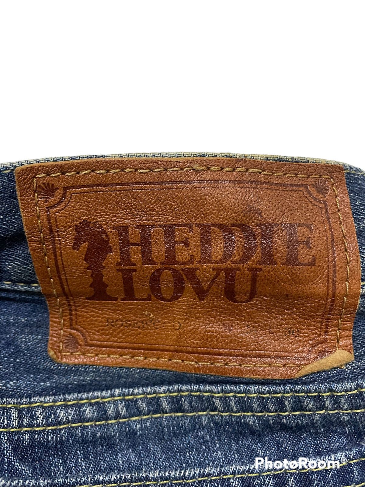 Japanese Brand Vintage Heddie Lovu Distressed Denim Boot Cut Size US 29 - 6 Thumbnail