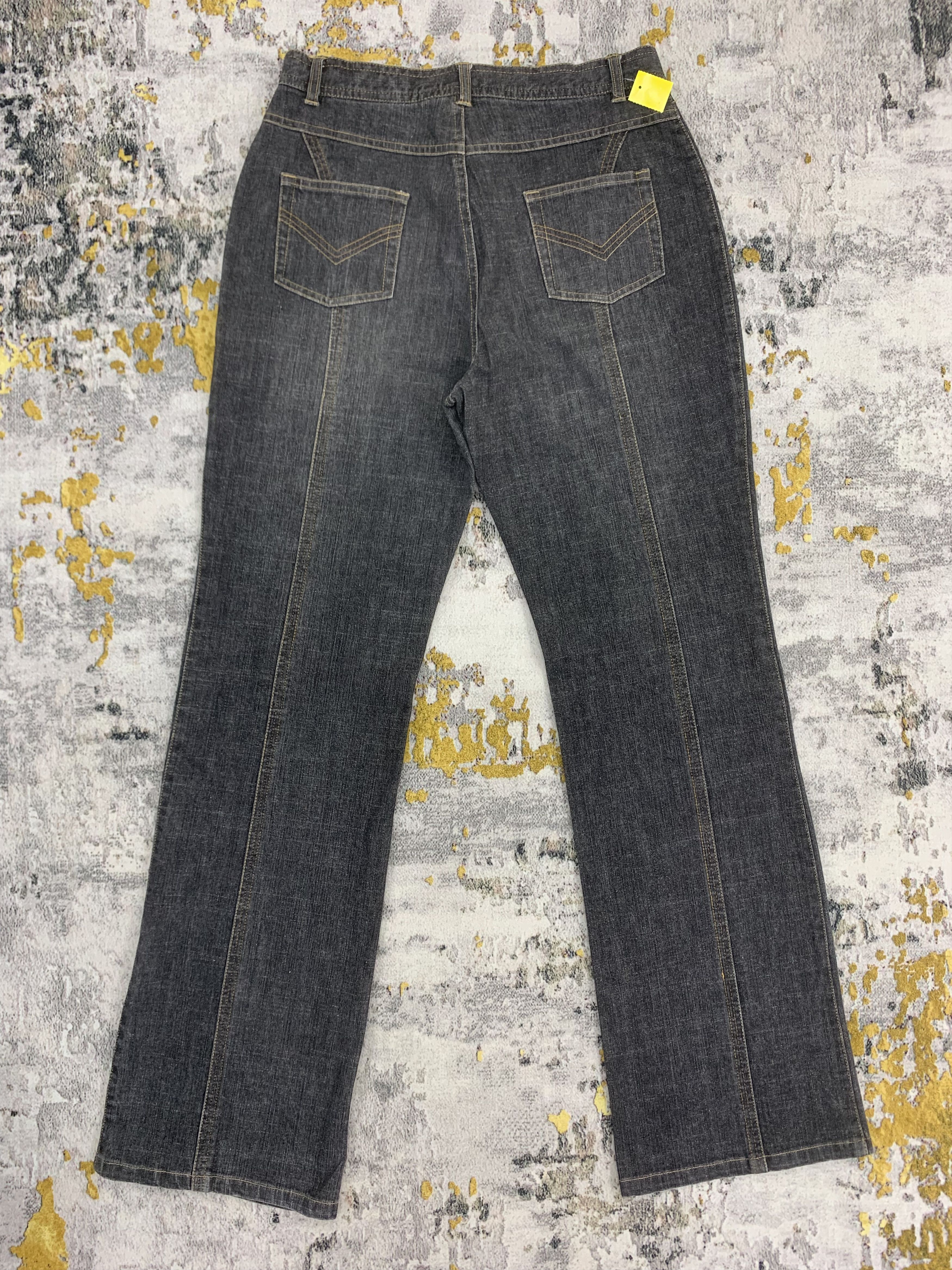 Japanese Brand Black Bush Pants Jeans Rochelle Denim for Womens Size 27" / US 4 / IT 40 - 4 Thumbnail