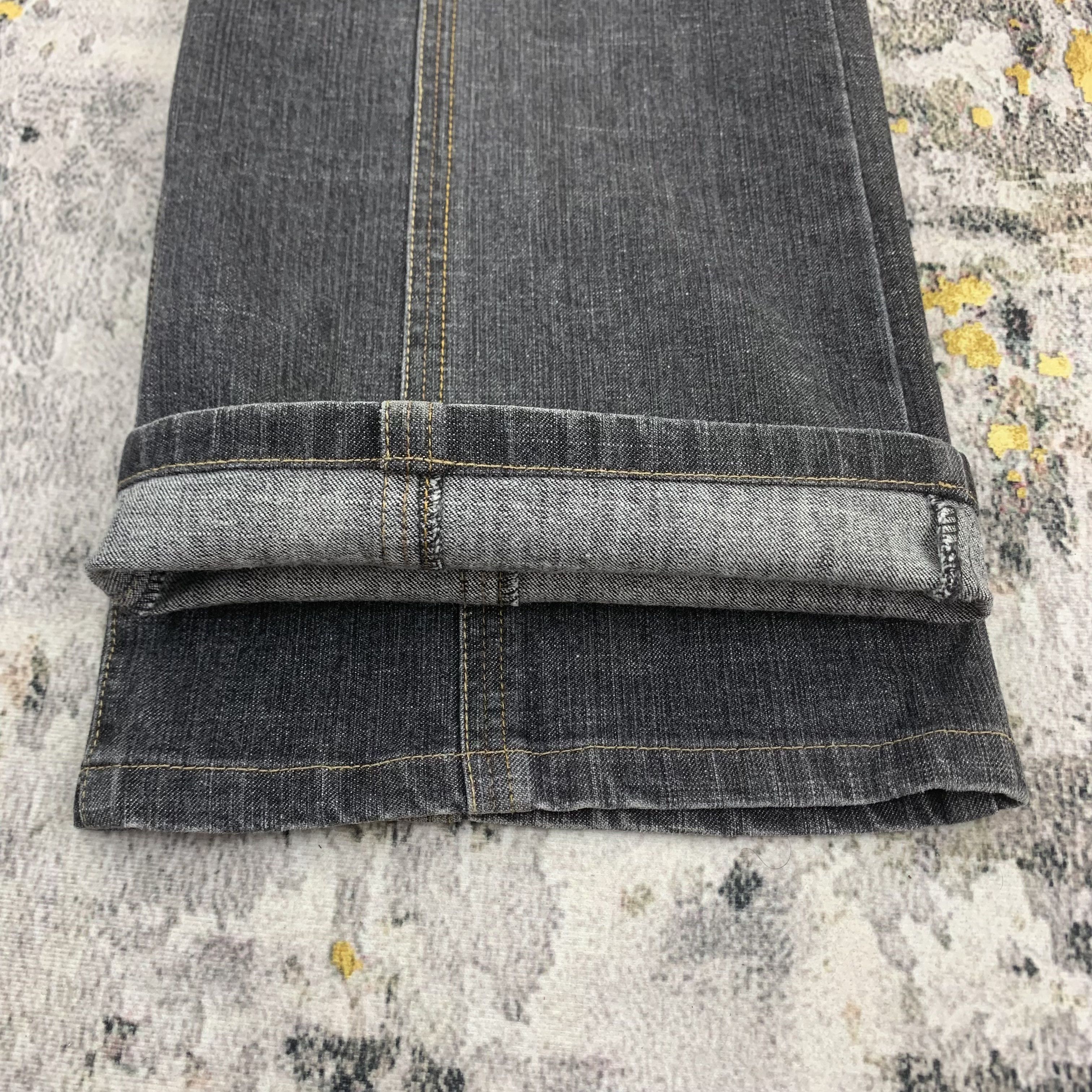 Japanese Brand Black Bush Pants Jeans Rochelle Denim for Womens Size 27" / US 4 / IT 40 - 7 Thumbnail