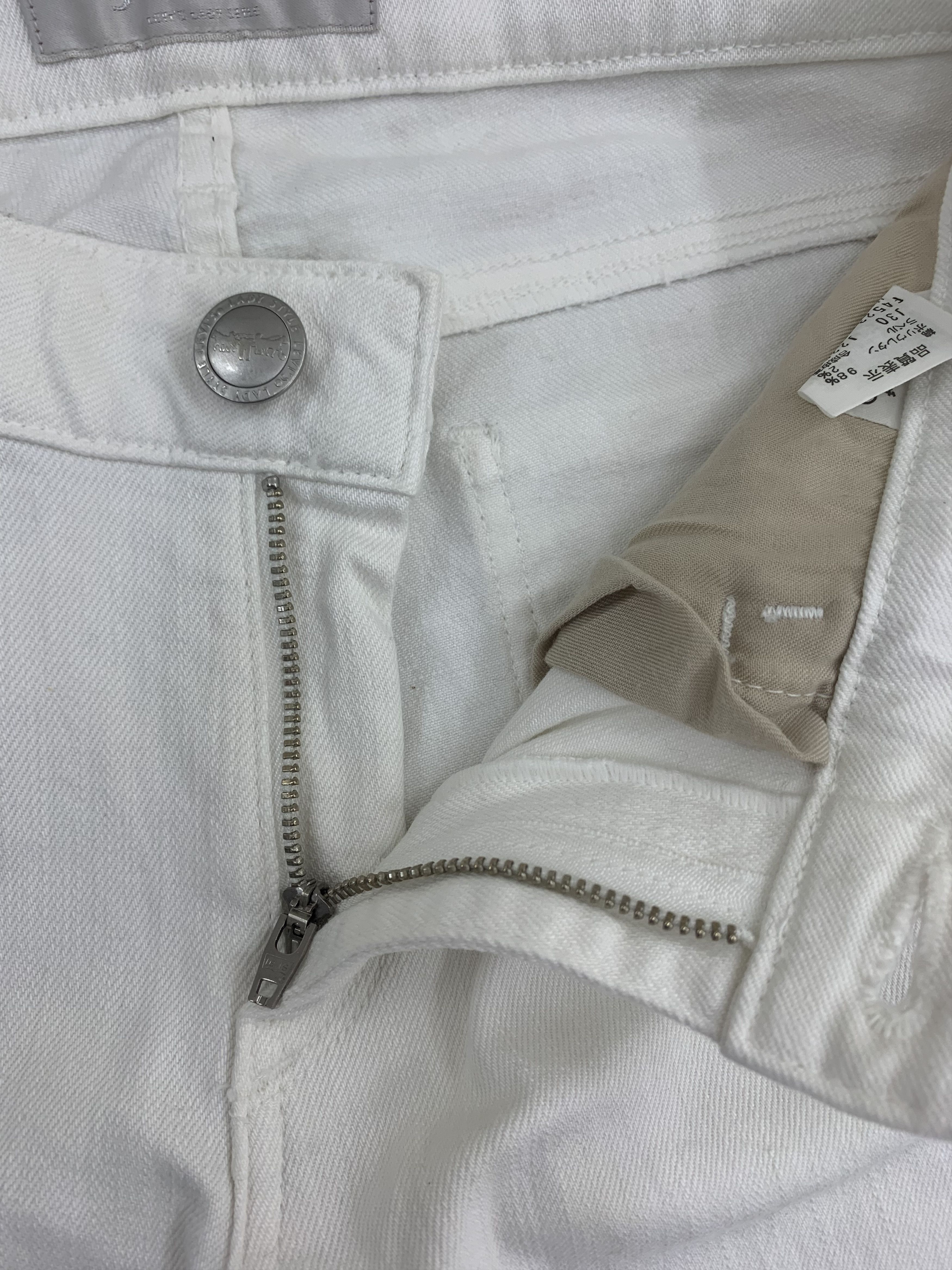 Levi's Flared White Jeans Levi's Lady Style Size US 26 / EU 42 - 4 Thumbnail