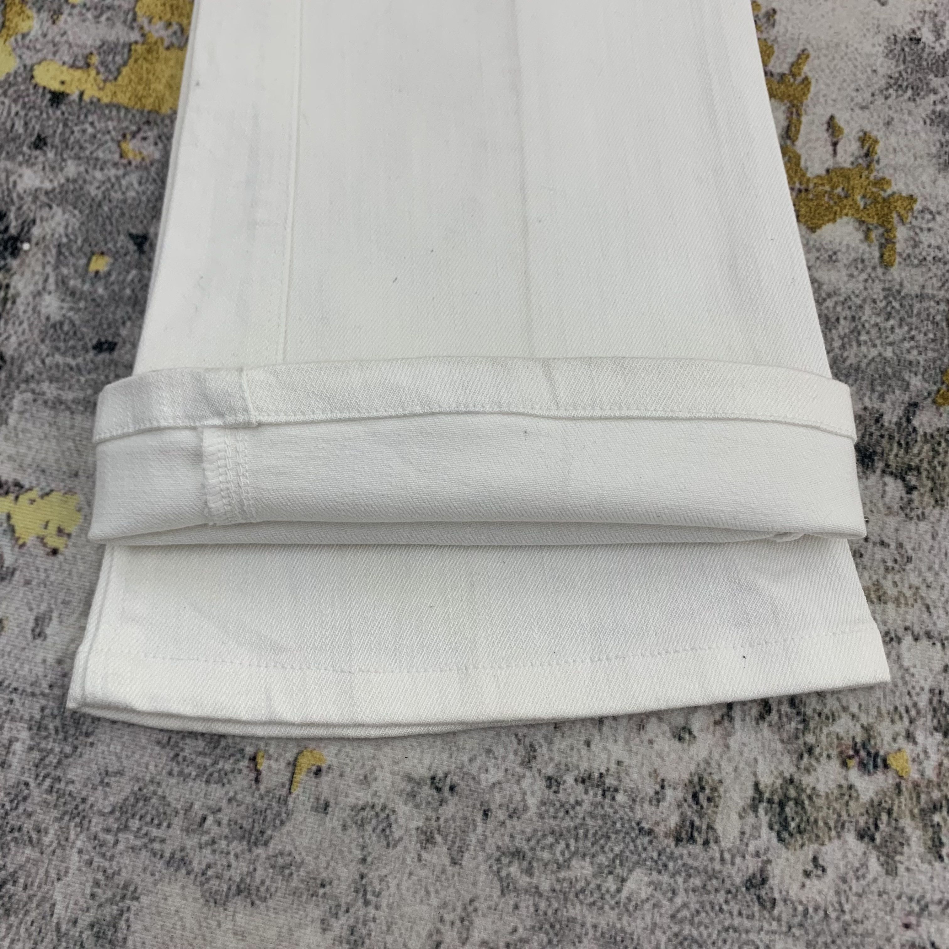 Levi's Flared White Jeans Levi's Lady Style Size US 26 / EU 42 - 9 Thumbnail